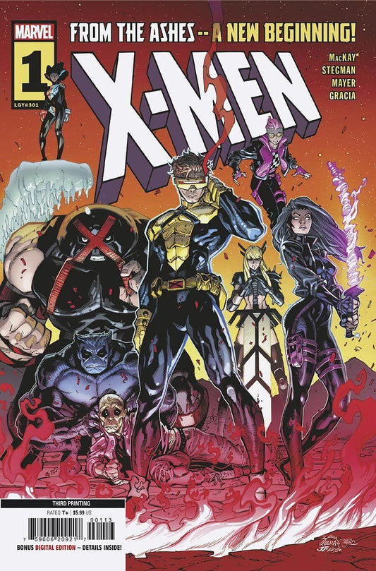 X-Men Issue #1 - Ryan Stegman - 3rd Print
