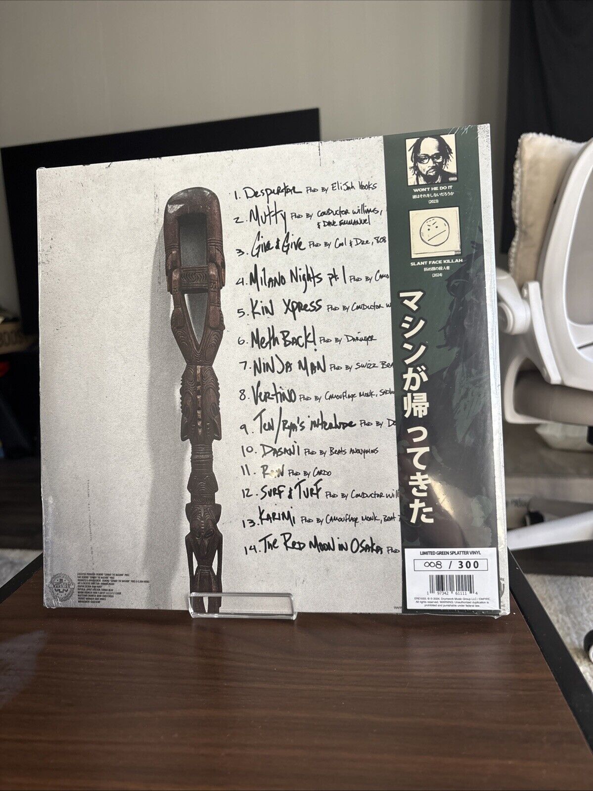 Conway The Machine - Slant Face Killah Excl. Green Splatter Vinyl 2LP - 008/300