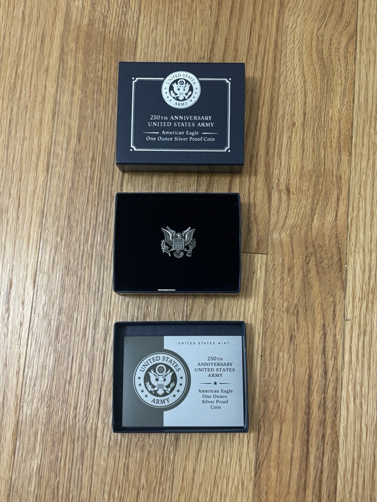 250th Anniversary United States Army American Eagle One Ounce Silver Proof Coin