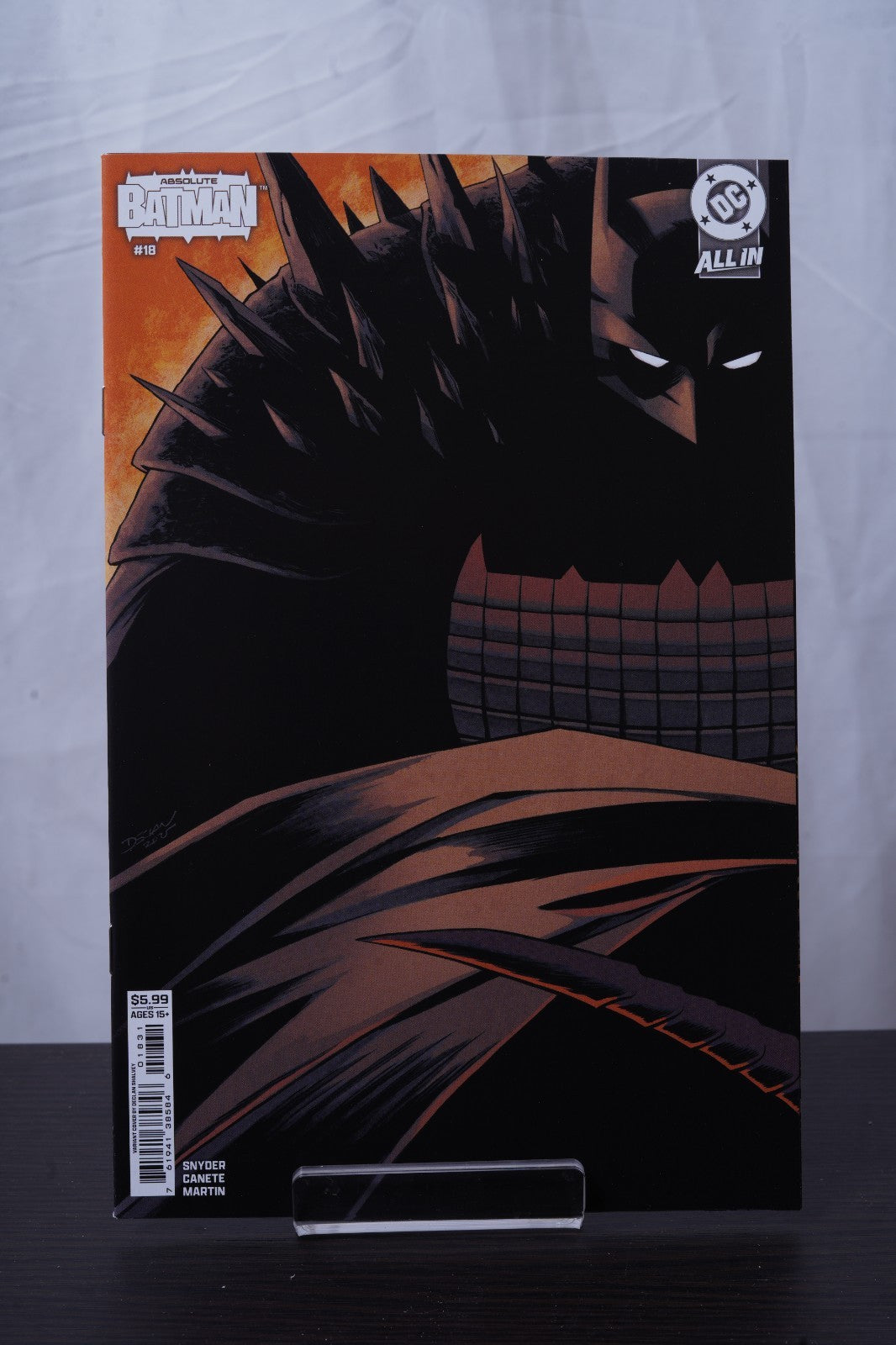 ABSOLUTE BATMAN #18 CVR C DECLAN SHALVEY CARD STOCK VAR
