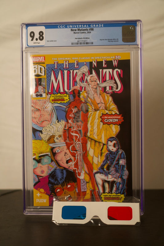 New Mutants 98 2024 Marvel Comics Pan-Galactic 3D Edition CGC 9.8