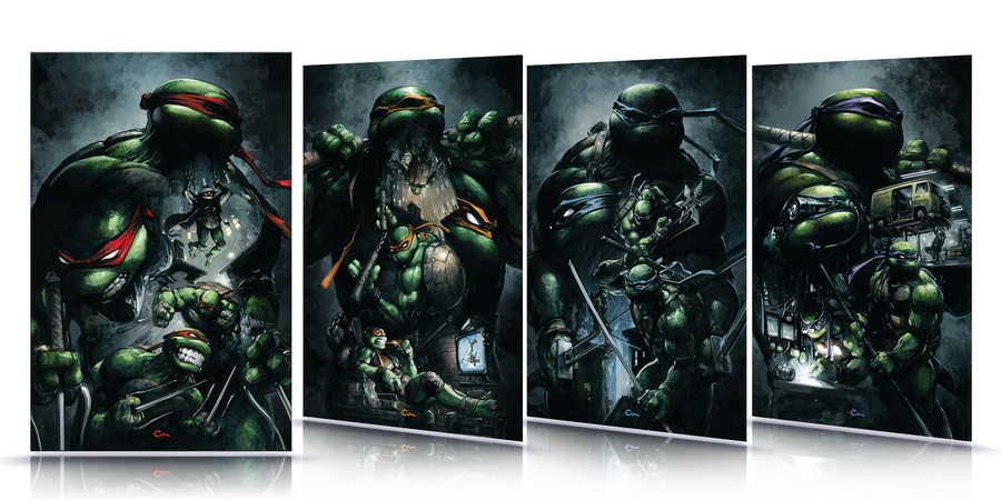 Clayton Crain - TMNT No. 9 Four Pack LTD to 342