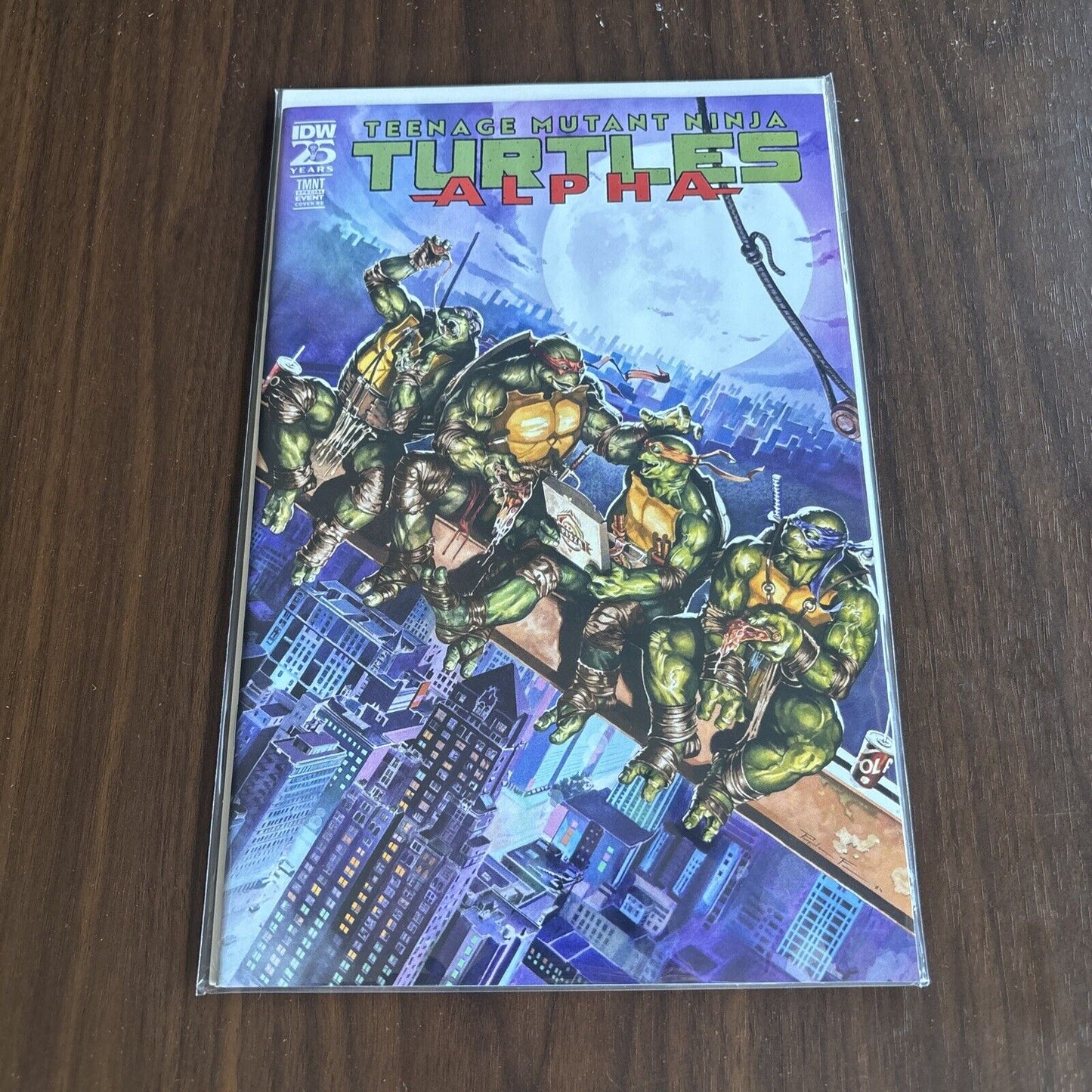 Teenage Mutant Ninja Turtles Alpha Pasquale Ferrara TMNT Ltd 100