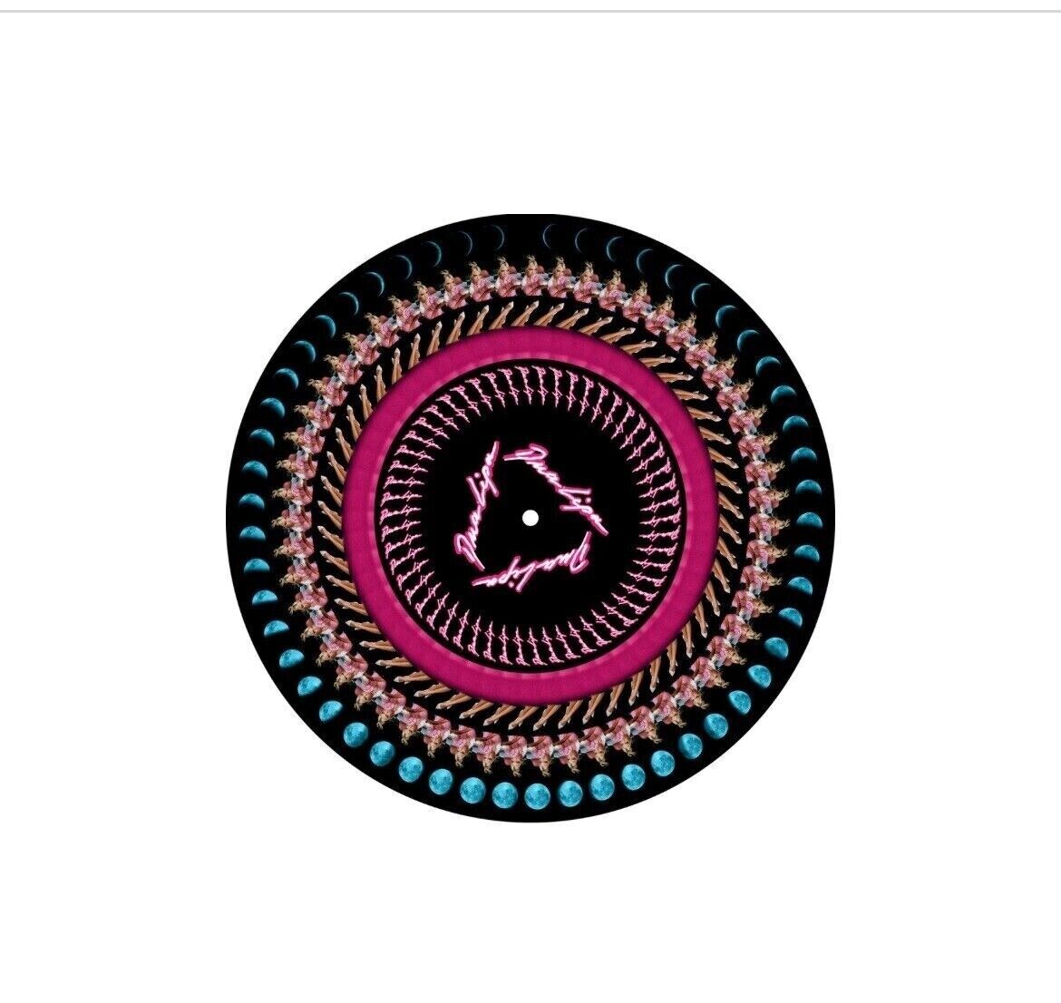 DUA LIPA FUTURE NOSTALGIA LIMITED EDITION NUMBERED ZOETROPE VINYL-BLOOD RECORD