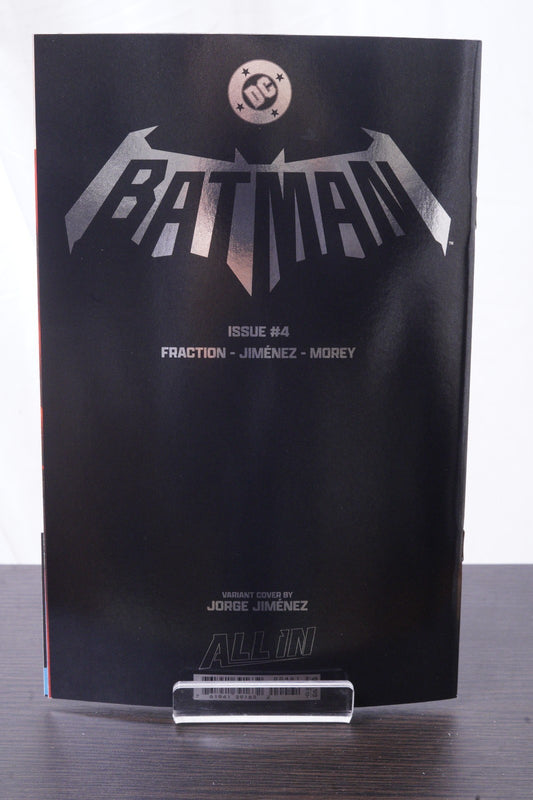 Batman #4 CVR F Jorge Jimenez Foil VAR 12/3 DC Comics