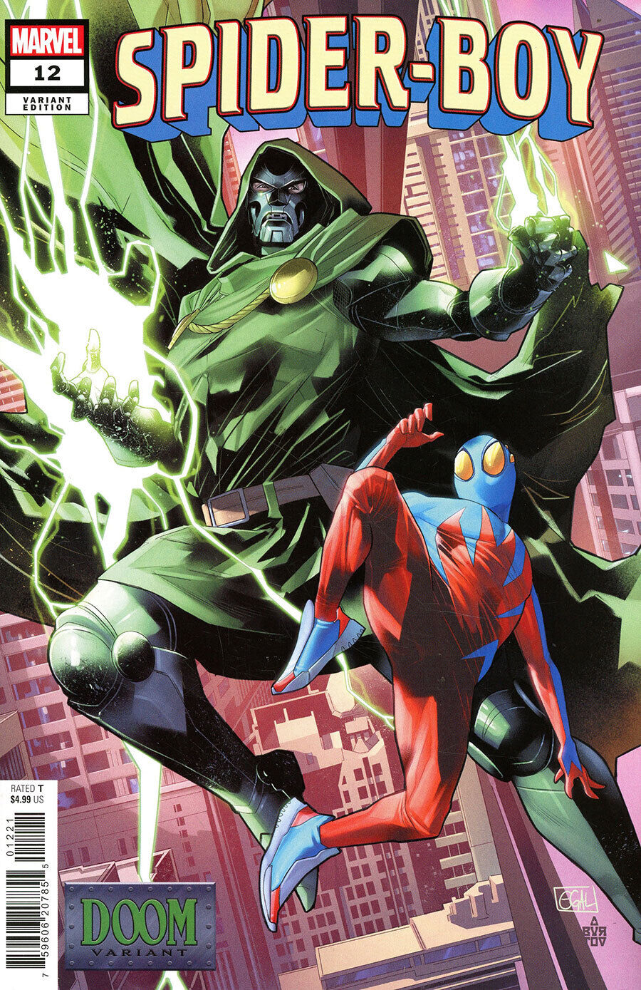 Spider-Boy Issue #12 - Edwin Galmon - Doom