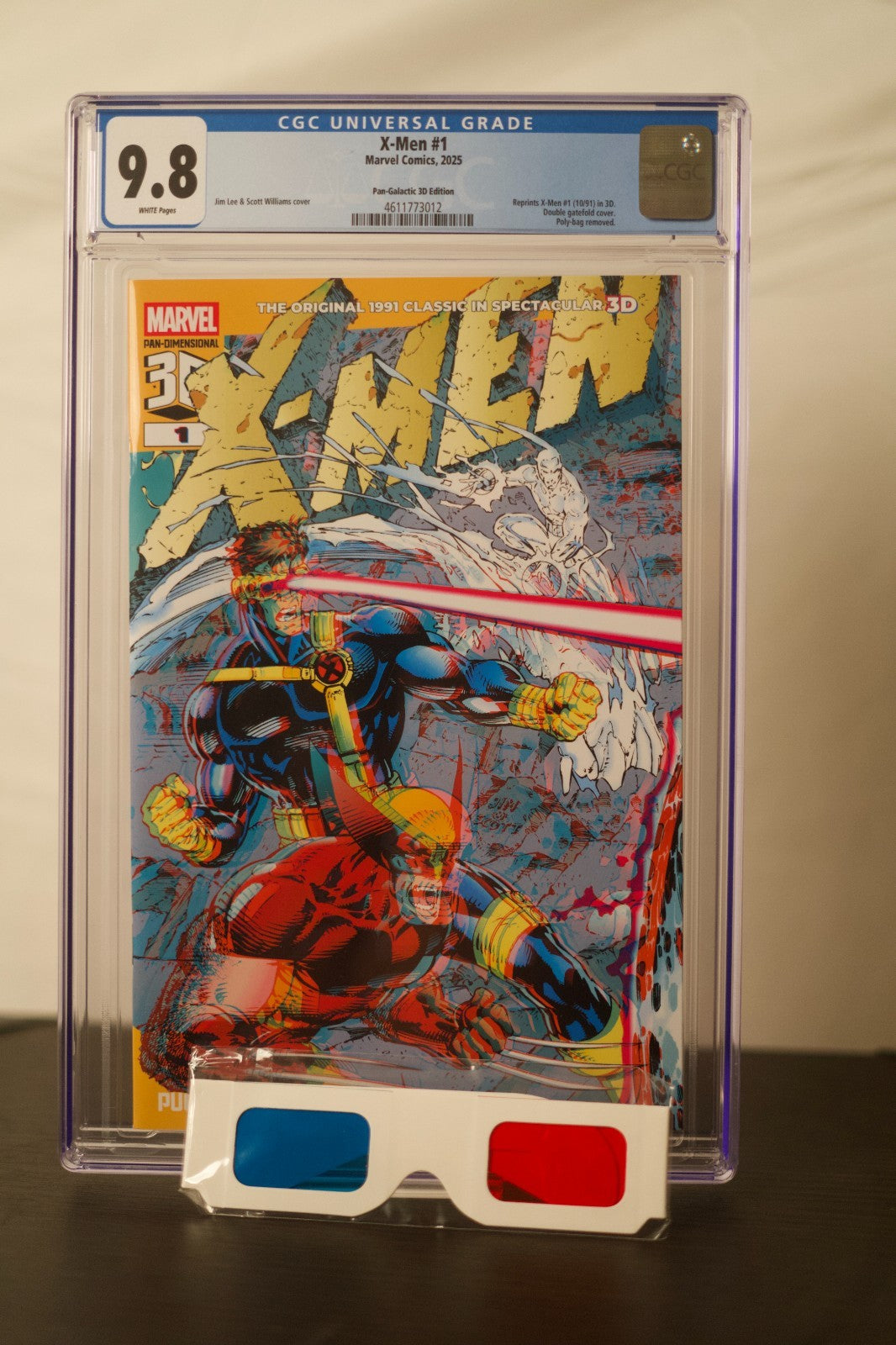 X-Men #1 – Pan Galactic 3D Gatefold Edition CGC 9.8 Jim Lee