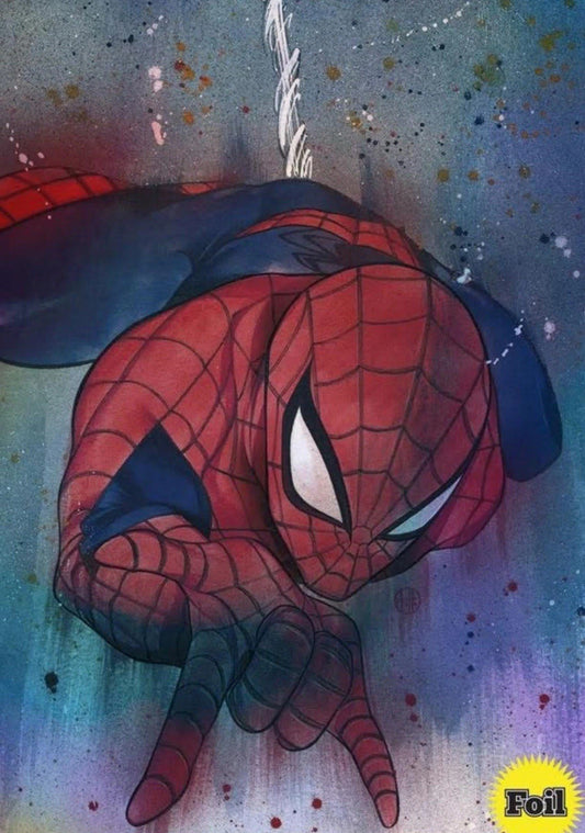 AMAZING SPIDER-MAN #1 PEACH MOMOKO SDCC FOIL VIRGIN VARIANT PREORDER 8/8