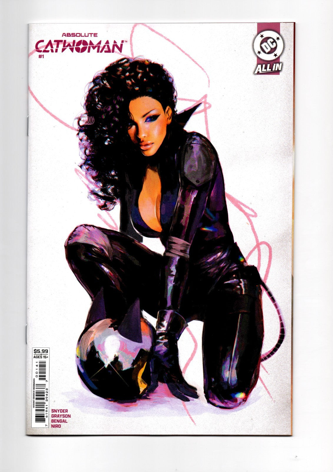 ABSOLUTE CATWOMAN #1 COVER A-H 8 BOOK BUNDLE SET