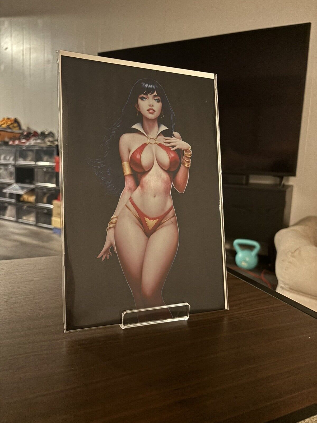 VAMPIRELLA DARK REFLECTIONS 1 WILL JACK VARIANTS - BLACK METAL UNSIGNED