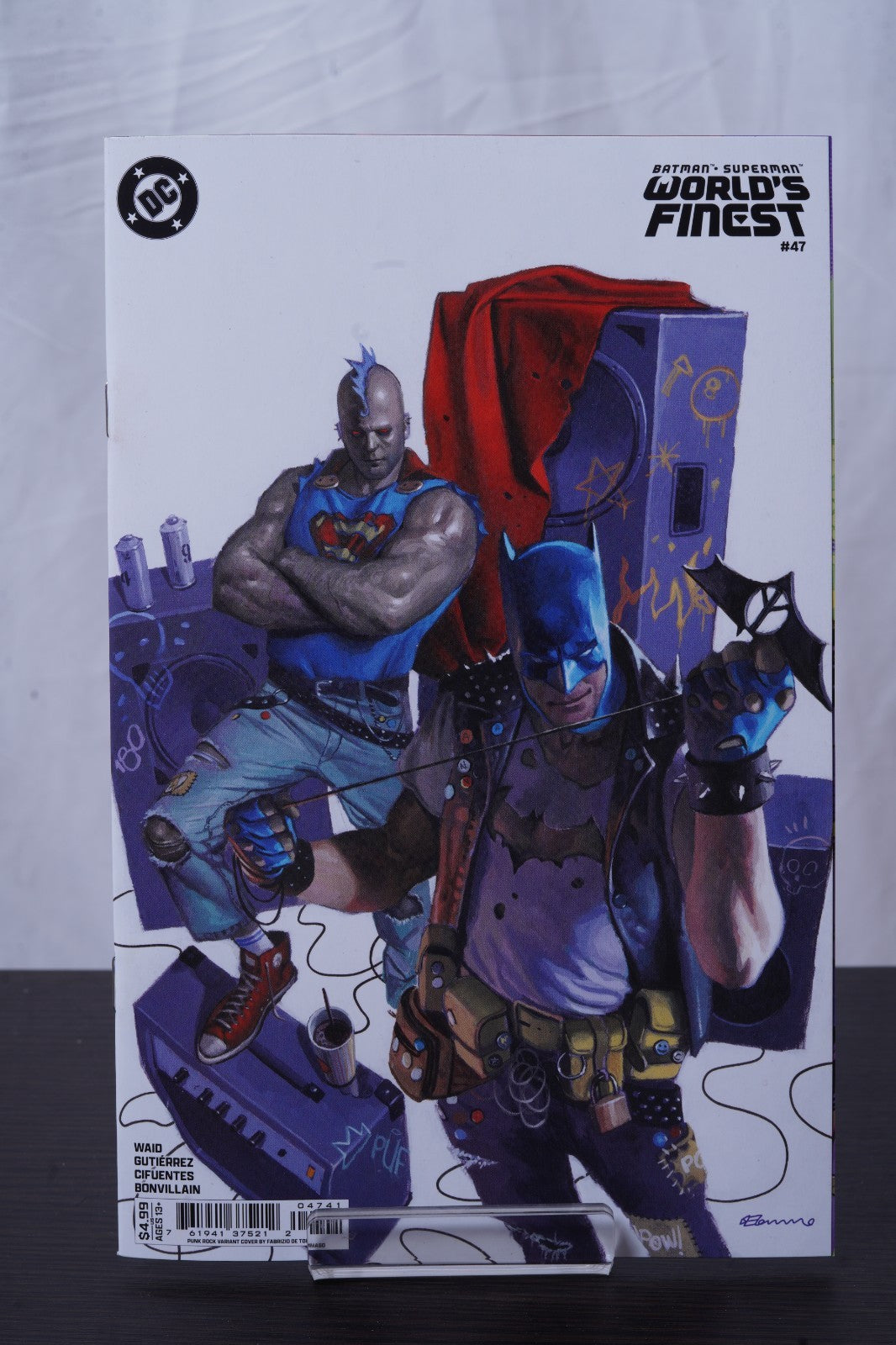 DC’s Punk Rock Variant Cover - 6 book set