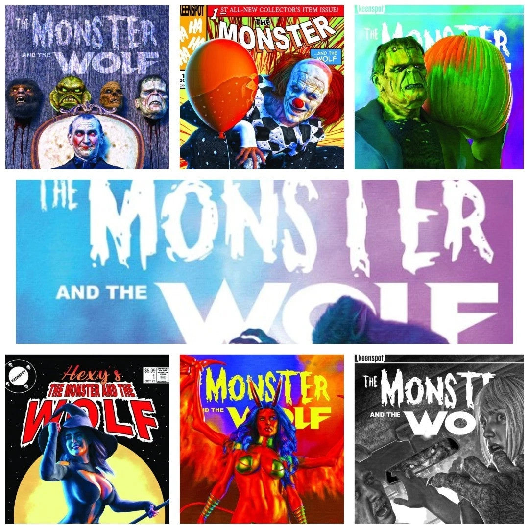 🪓🧟  Mark Spears Monsters: The Monster & The Wolf #1 -  MIX & MATCH