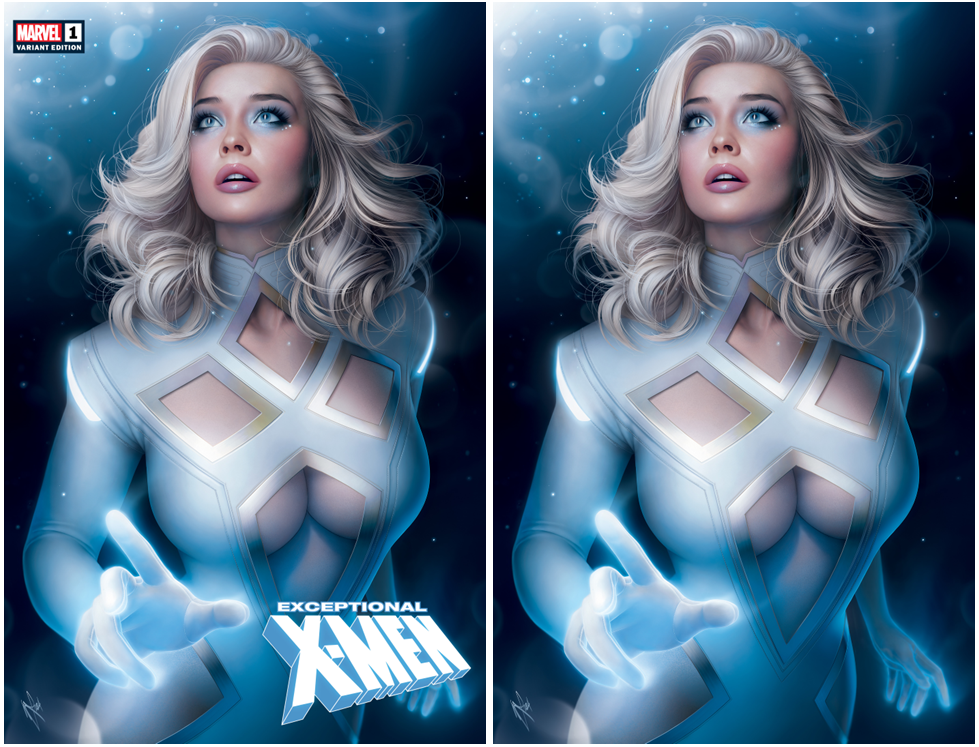EXCEPTIONAL X-MEN #1 WARREN LOUW Cover A&B Set