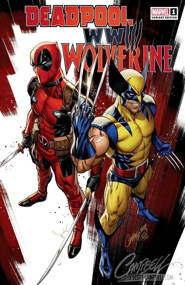 Deadpool & Wolverine: WWIII #1 - J. Scott Campbell Variant COVER A