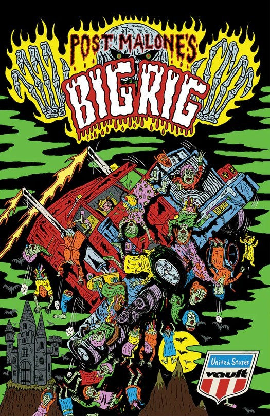 Post Malone's Big Rig Issue #1 - J.J. Villard - 2nd Print - Variant Bundle