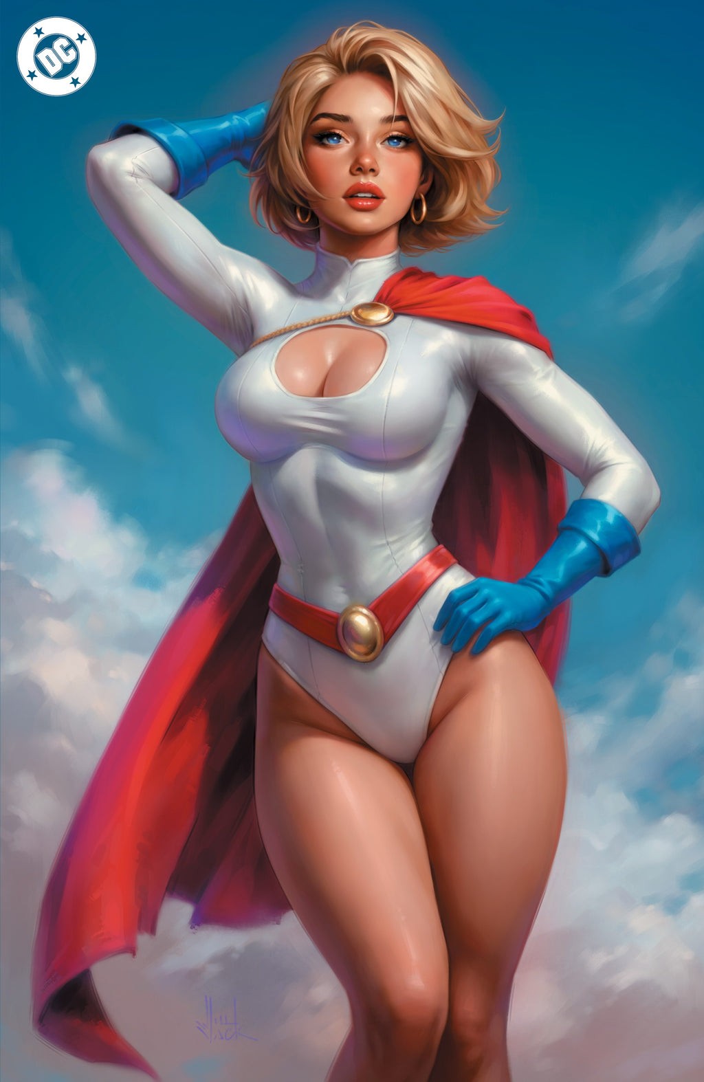 ALL STAR #58 POWER GIRL BLIND BAG ULTRA RARE - WILL JACK FULL BODY FOIL LIMITED