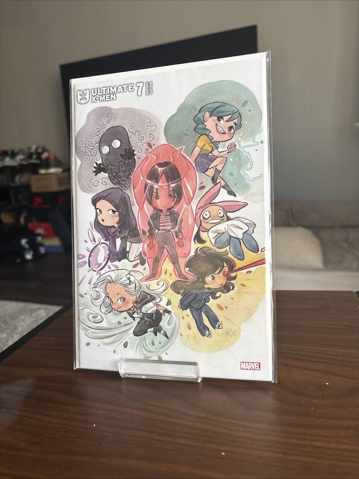 ULTIMATE X-MEN #7 PEACH MOMOKO EXCLUSIVE VARIANT 537/600 COA 1ST PSYLOCKE