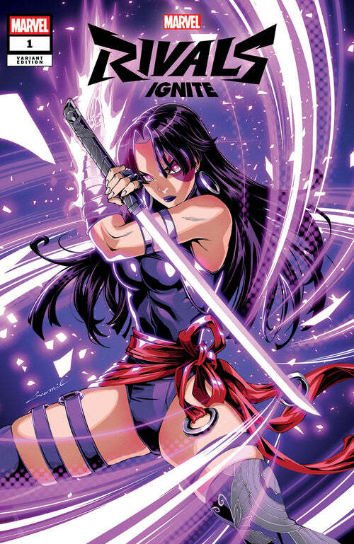 MARVEL RIVALS IGNITE #1 GODTAIL PSYLOCKE VARIANT LTD 1000 PRESALE 6/11