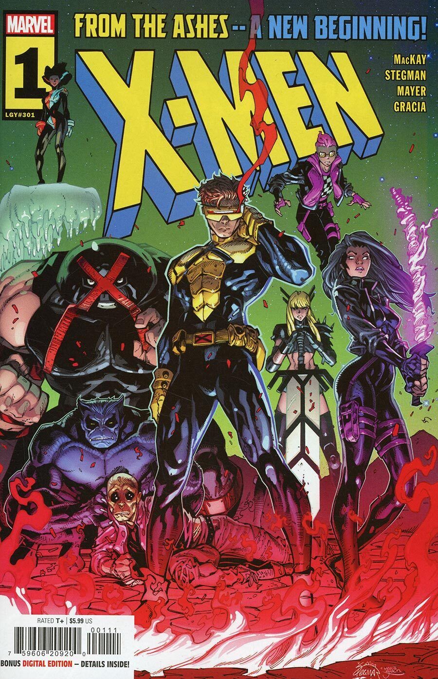X-Men Issue #1 - Ryan Stegman - Regular