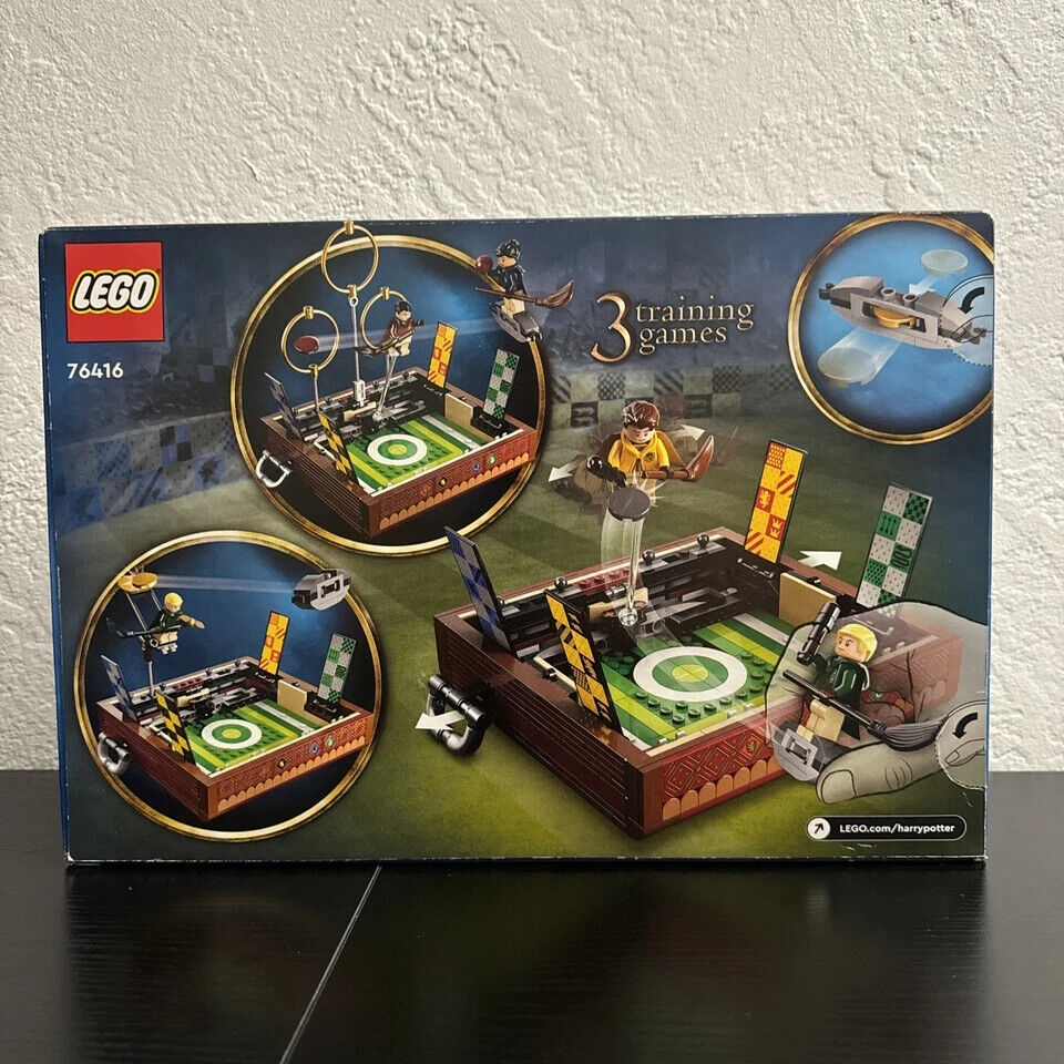 LEGO 9+ Harry Potter Quidditch Trunk Buildable 76416, 4 Customizable Minifigures