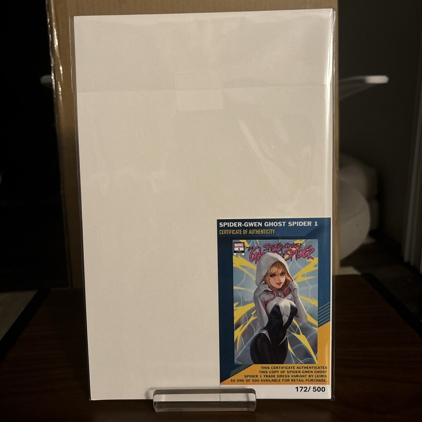 SPIDER-GWEN GHOST SPIDER #1 LEIRIX LI EXCLUSIVE VARIANT LE - 172/500