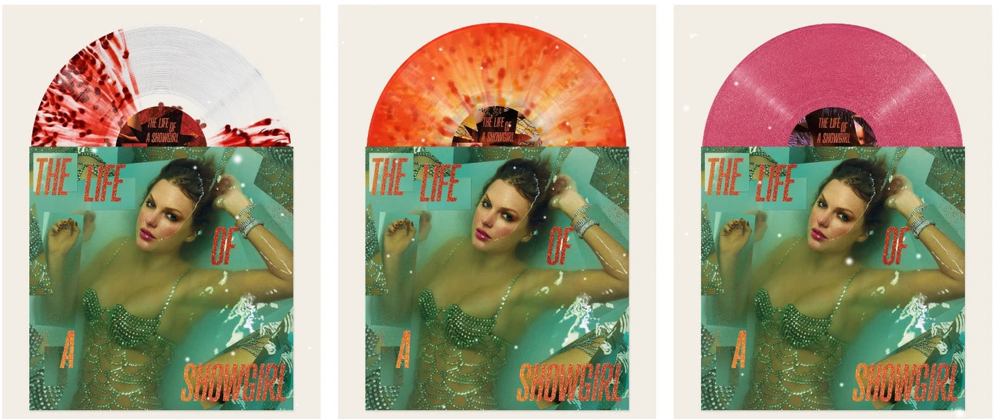 Taylor Swift The Life of a Showgirl Christmas Editions Vinyls