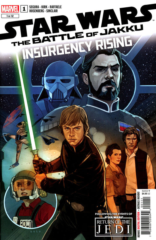 Star Wars: The Battle of Jakku - Insurgency Rising Issue #1 - Phil Noto - Regula