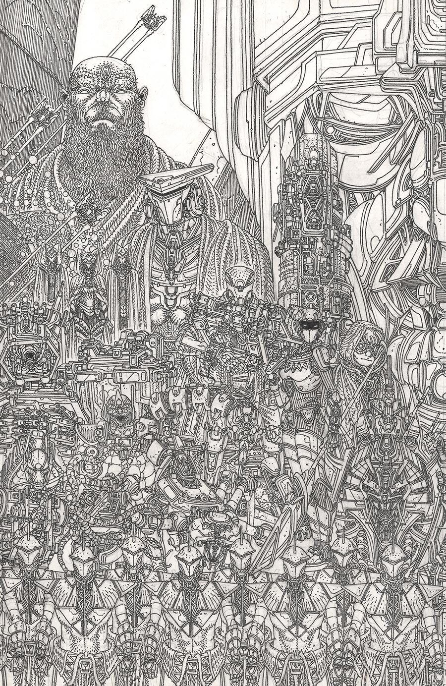 Void Rivals Issue #1 - Filya Bratukhin - 9th Print - B&W