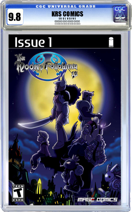 The Moon Is Following Us # 1 (2024) CGC 9.8  FORSTNER  COVER  ZB #74/300