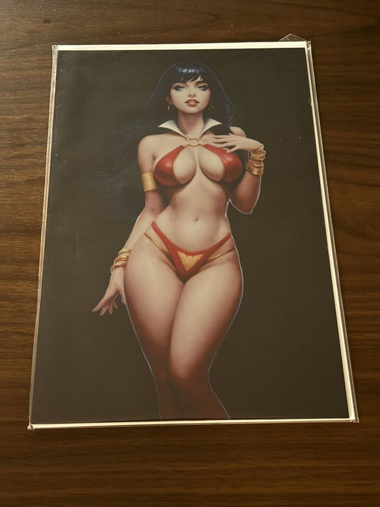 VAMPIRELLA DARK REFLECTIONS 1 WILL JACK VARIANTS - BLACK METAL UNSIGNED