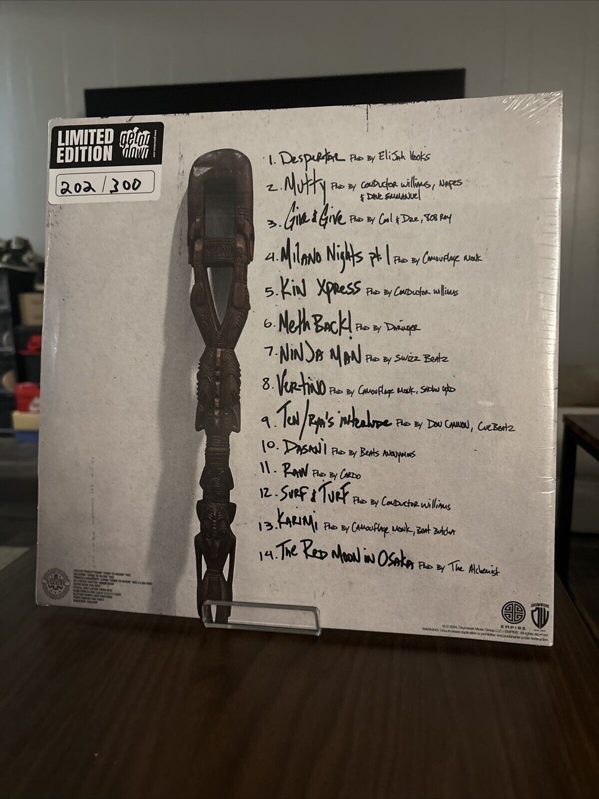 SLANT FACE KILLAH (COLORED 2XLP): GET ON DOWN EXCLUSIVE VARIANT #202/300