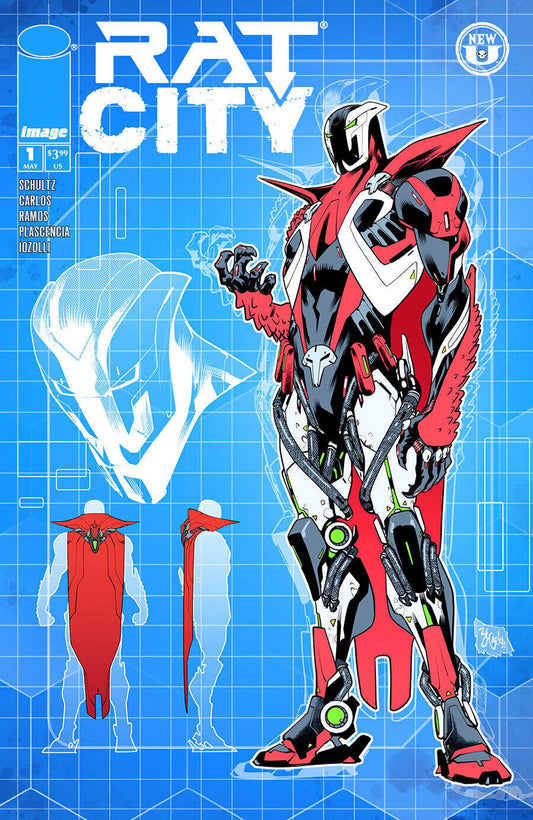 Rat City Issue #1 - Ze Carlos - 2nd Print