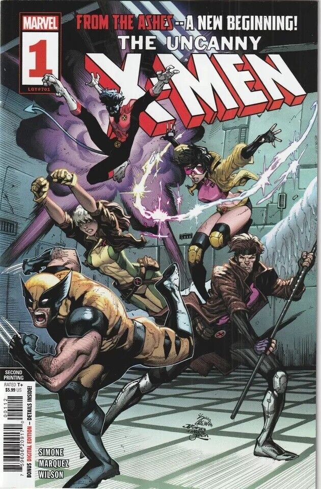 Uncanny X-Men Issue #1 - Ryan Stegman - 2nd Print