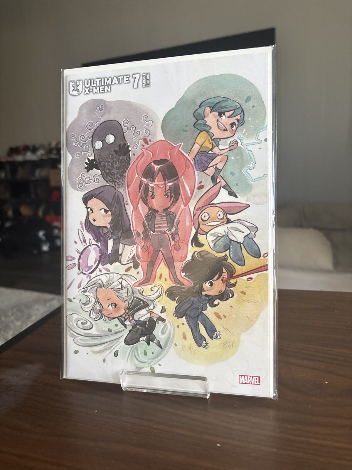 ULTIMATE X-MEN #7 PEACH MOMOKO EXCLUSIVE VARIANT 536/600 COA 1ST PSYLOCKE