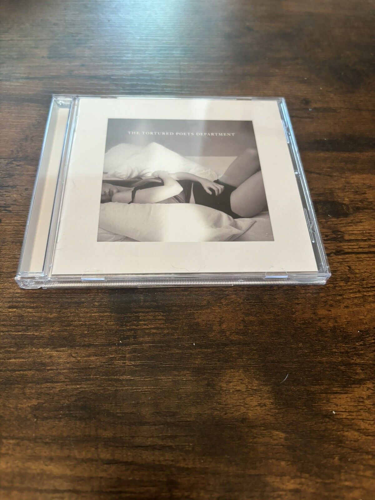 Taylor Swift Signed Tortured Poets Department CD With Rare Heart Signature