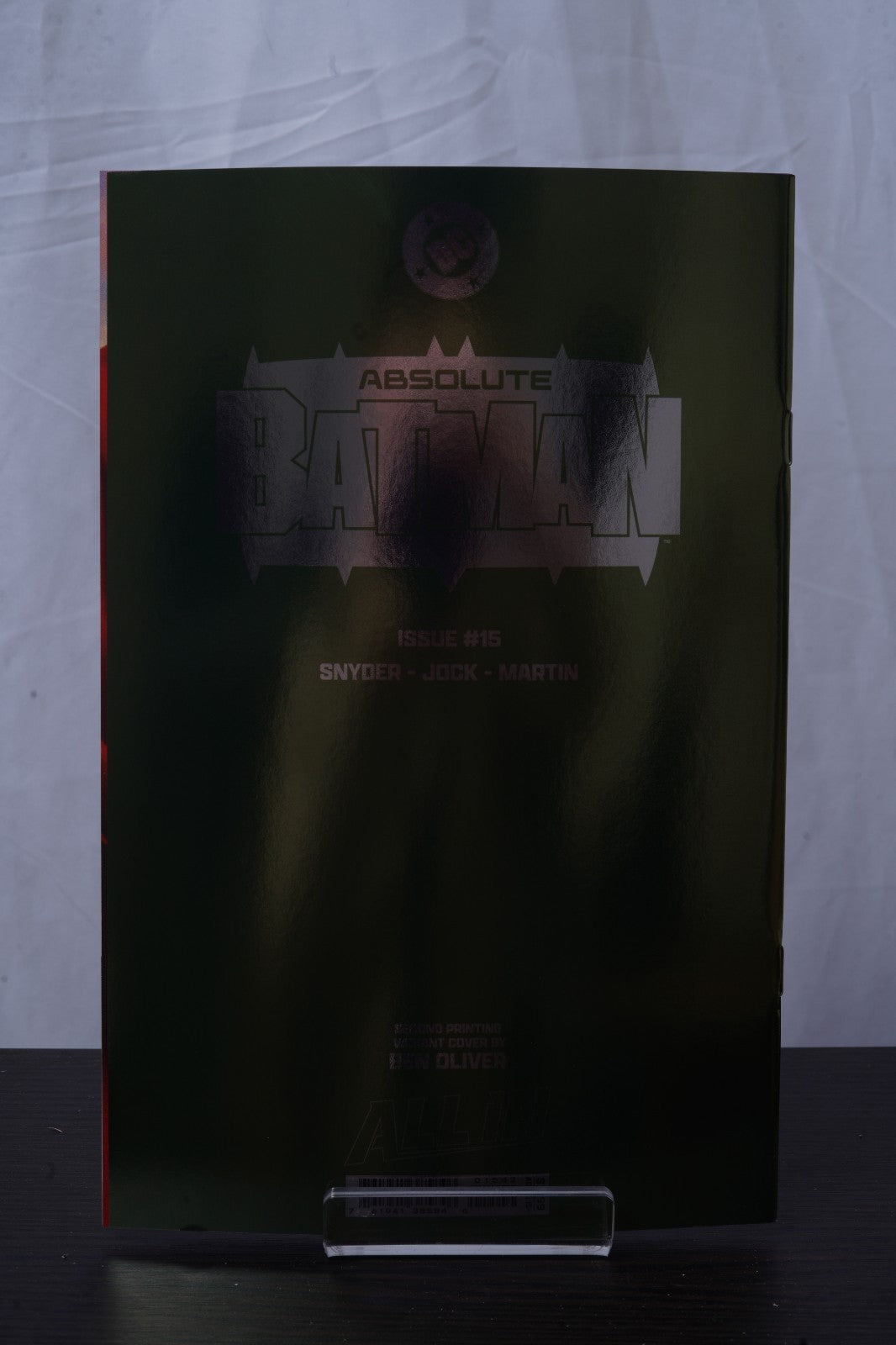 Absolute Batman #15 Second Printing Cvr E Ben Oliver Foil Var