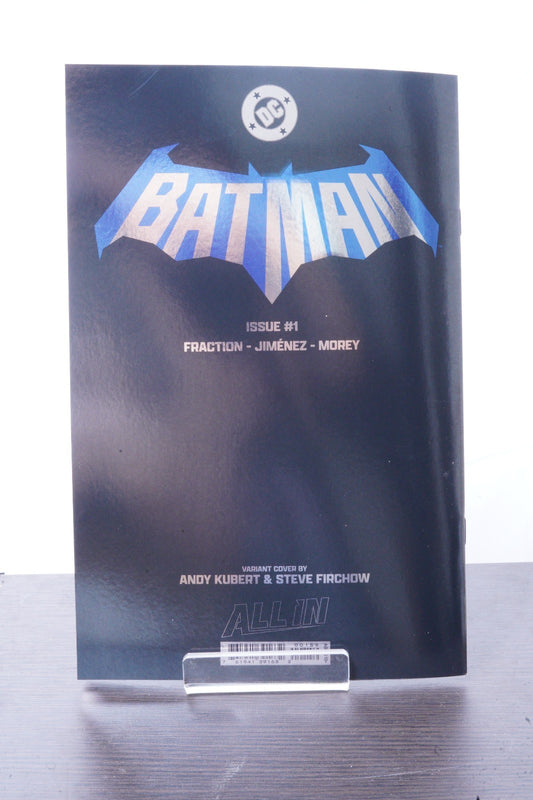 BATMAN #1 CVR L INC 1:25 ANDY KUBERT CARD STOCK VAR