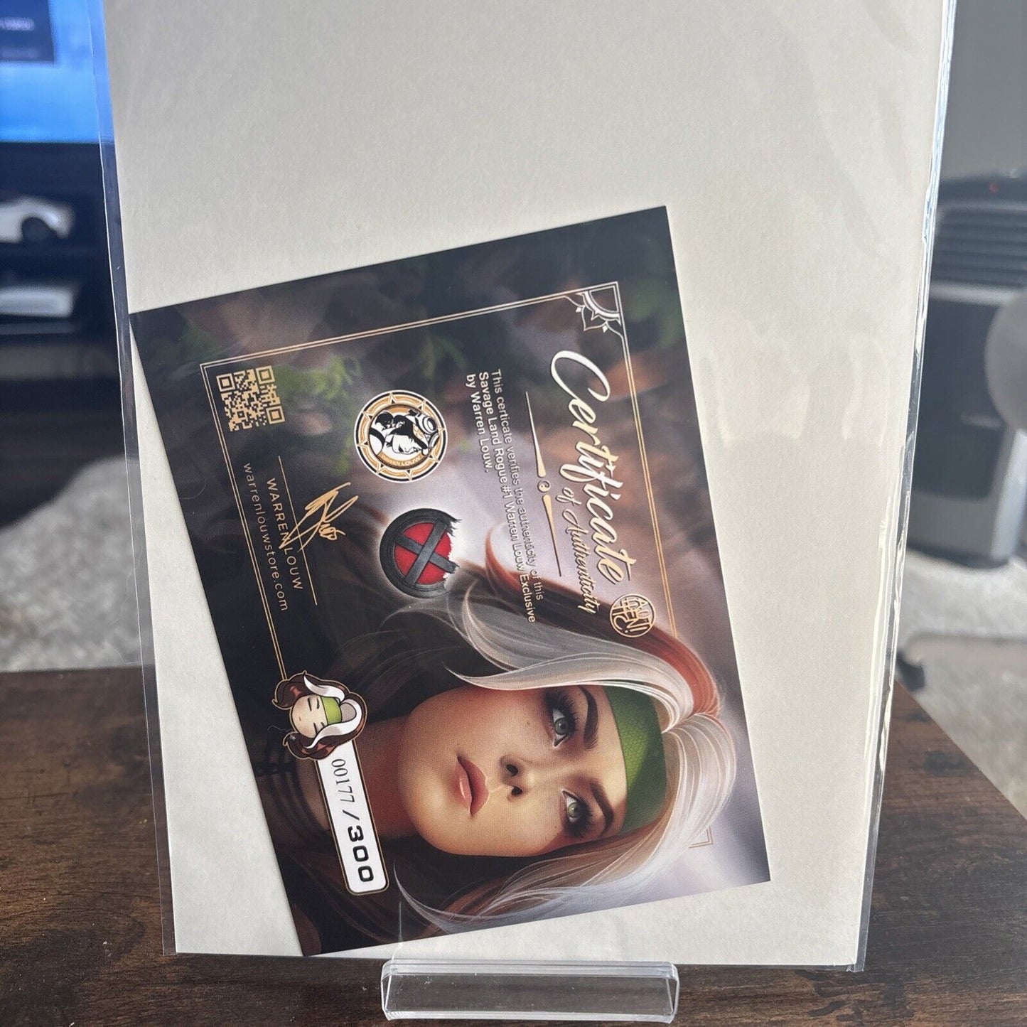 ROGUE SAVAGE LAND #1 WARREN LOUW STORE EXCLUSIVE VIRGIN LTD 300 #177/300