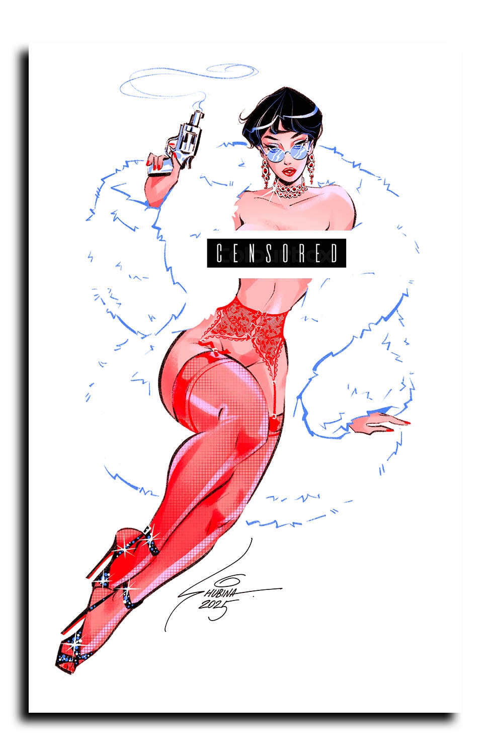 POP KILL #4 SVETA SHUBINA PINUP VARIANT COVER B