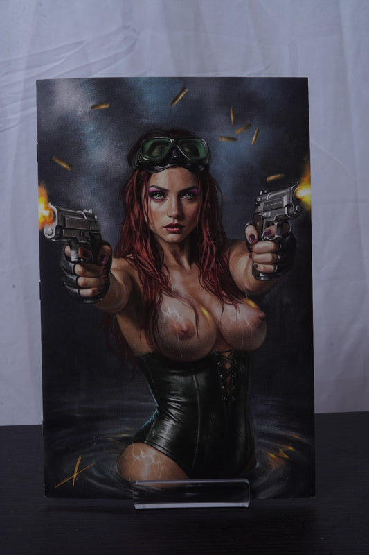 Gun Honey Doubles Down #1 Cohen & PARRILLO 2 Book Set - Nude Variant