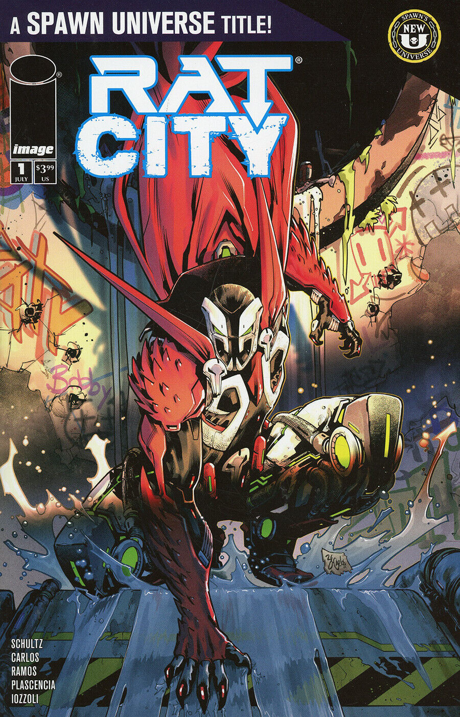Rat City Issue #1 - Ze Carlos - 4th Print