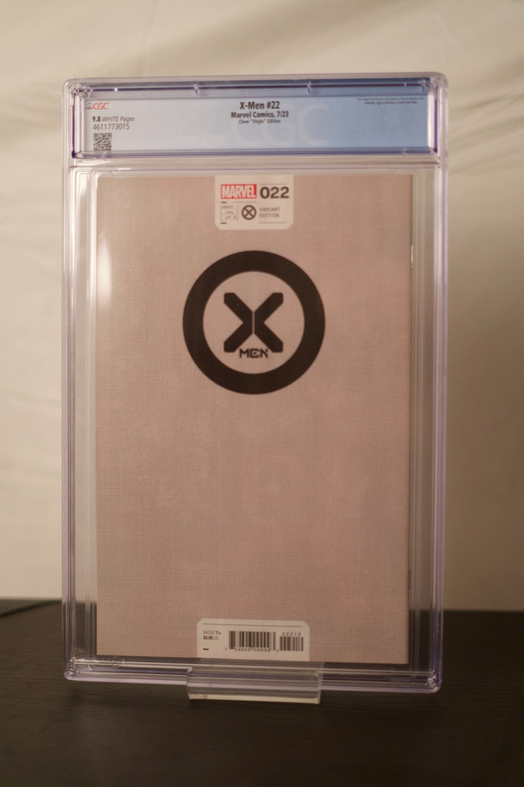 XMen #22 1:50 Chew Virgin Magik Variant CGC 9.8 2023 Marvel