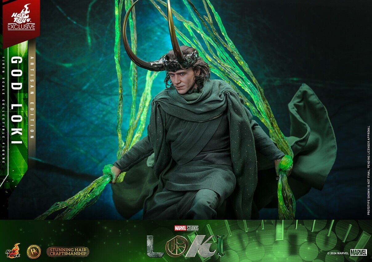 Hot Toys Sixth Scale 1/6th Marvel God Loki (Artisan Edition) Exclusive Pre-Sale