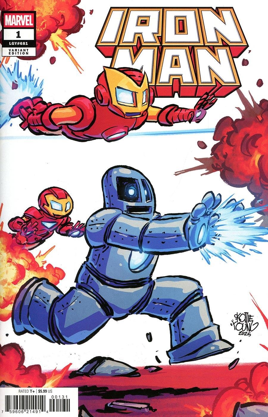 Iron Man Issue #1 - Skottie Young - Connecting