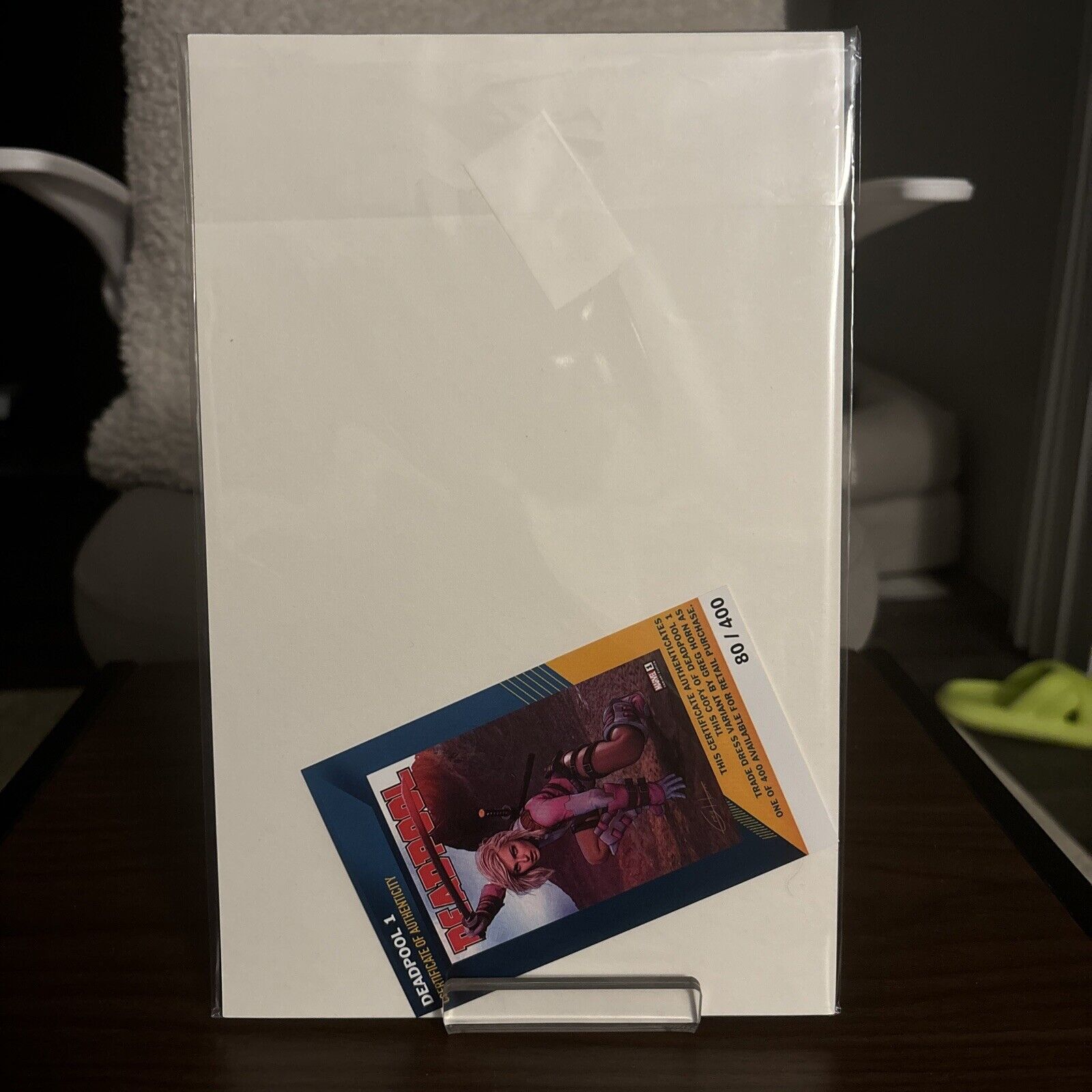 DEADPOOL #1 GREG HORN C2E2 VARIANT LE 1ST DEATH GRIP LE 80/400 - NM