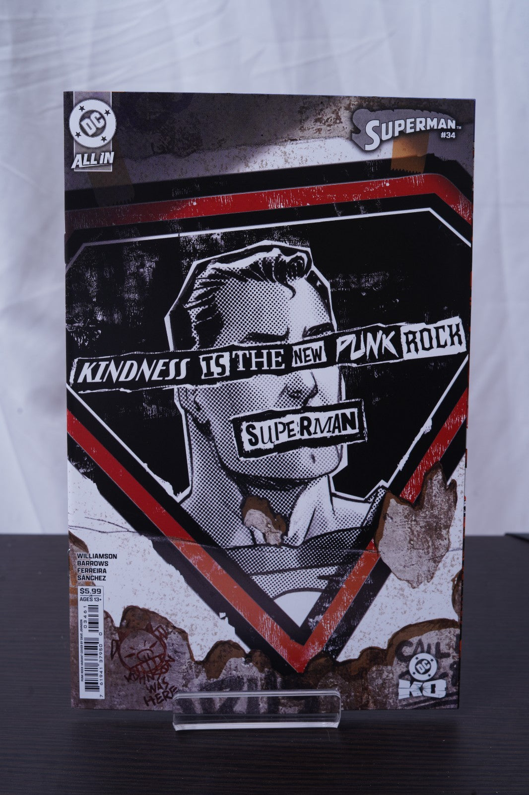 DC’s Punk Rock Variant Cover - 6 book set
