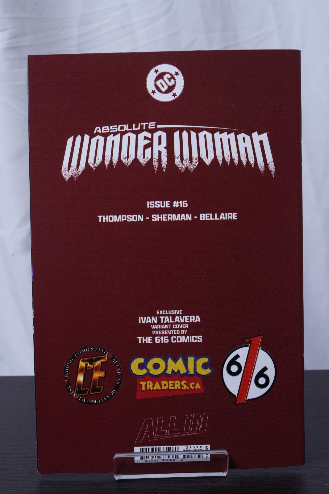 ABSOLUTE WONDER WOMAN #16 IVAN TALAVERA 616 3 Book Set