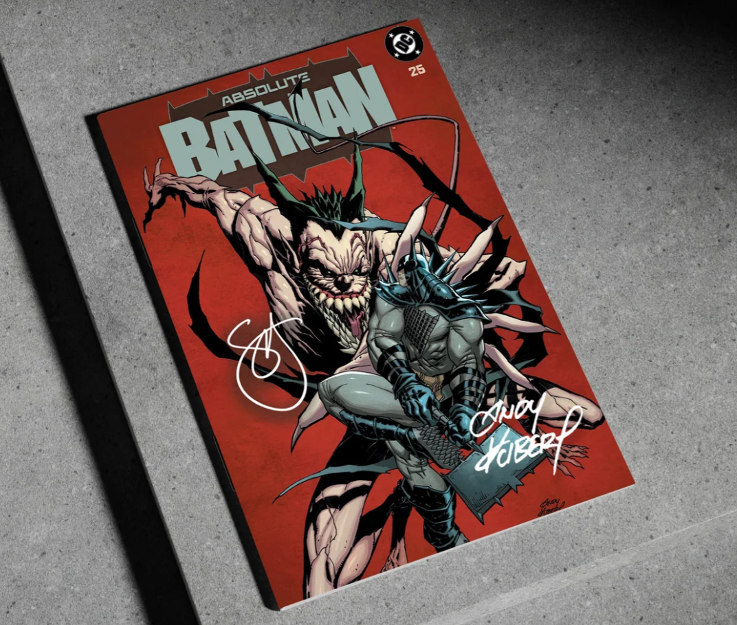 ABSOLUTE BATMAN #25 ANDY KUBERT 2 Book Bundle - Signed Kubert & Snyder PRESALE