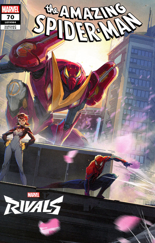 AMAZING SPIDER-MAN #70 NETEASE GAMES MARVEL RIVALS WRAPAROUND VARIANT (MARVEL)