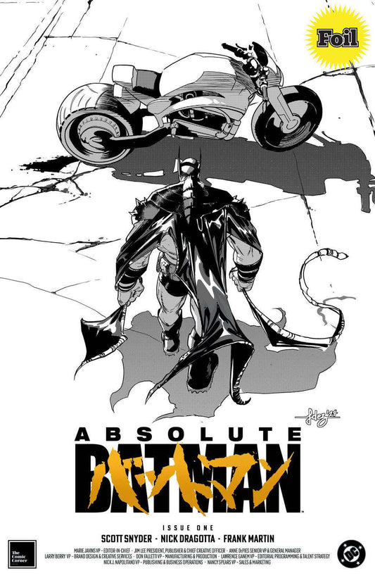 ABSOLUTE BATMAN #1 FOURTH PRINT FOIL JAVIER FERNANDEZ EXCLUSIVE